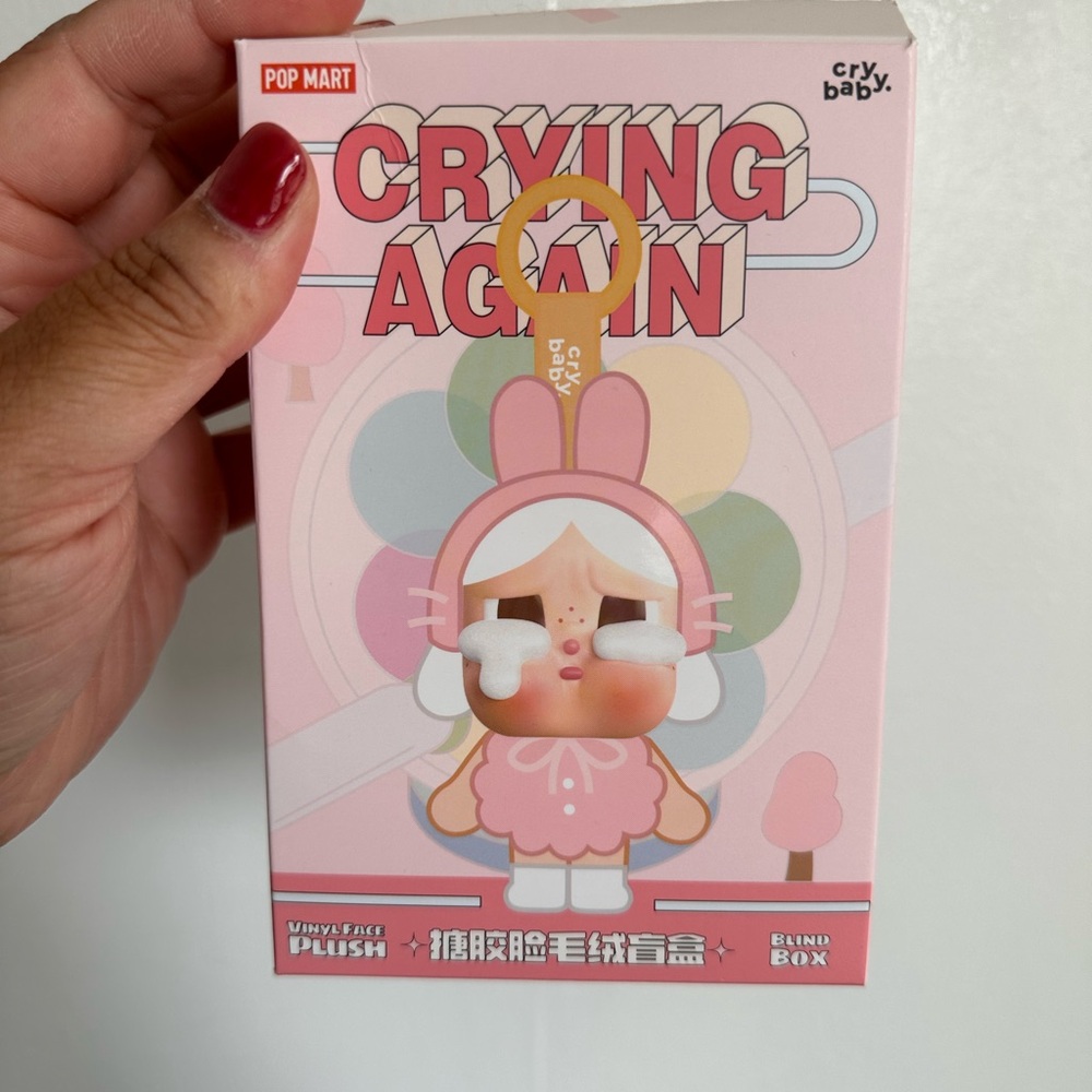 Pop Mart Cry Baby Plush Toy